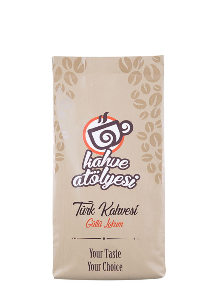 İkram Dünyası Türk Kahvesi Güllü Lokumlu 500 Gr