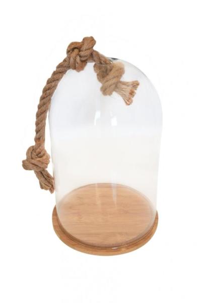 Bambum Ramel - 25 cm Cam Saklama Kabı