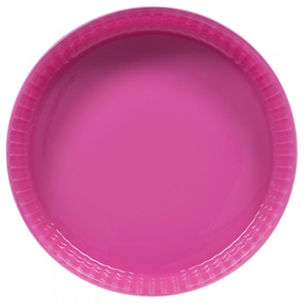 Paşabahçe Yuvarlak Tepsi Pembe 59014