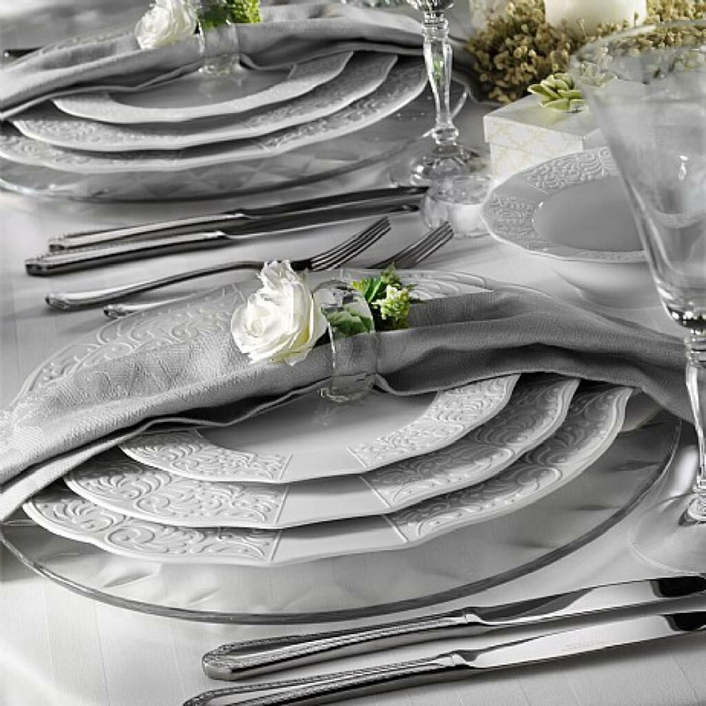 Kütahya Porselen Mitterteich Retro Saten (Mat) 83 Parça Yemek Takımı