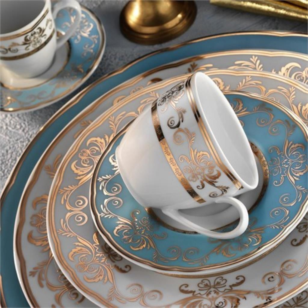 Kütahya Porselen İris 12 Kişilik 97 Parça 6914 Desen Yemek TakımI