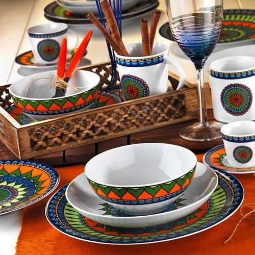 Kütahya Porselen 24 Parça 6 Kişilik Yemek Takımı 8982