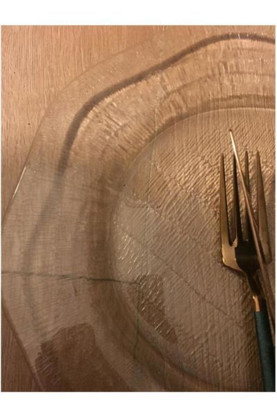 İkram Dünyası Servis Tabağı 27 cm 6 lı Cam