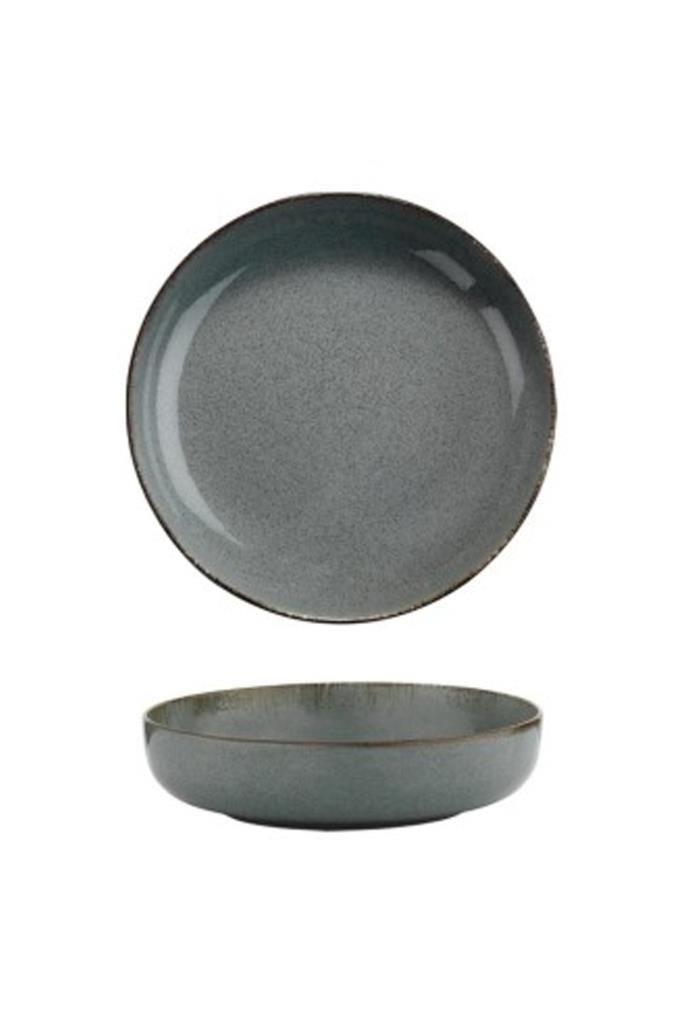 PEARL Mood 20 Cm Çukur Yemek Tabağı 6 Lı Mavi MOD20CK730P01