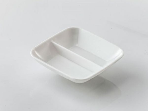 GastroPlast Sosluk - Reçellik 2 Bölmeli Beyaz