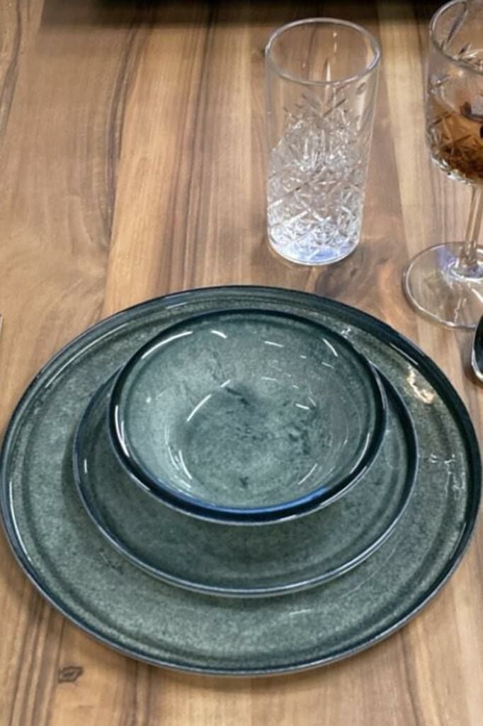Kütahya Porselen Rotondo 18 Parça Yemek Takımı