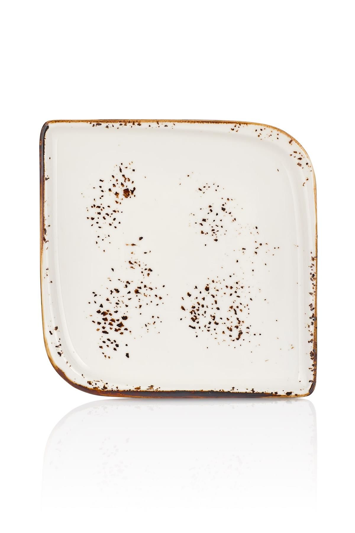 By Bone Elegance Arel 20 cm Kare Tabak