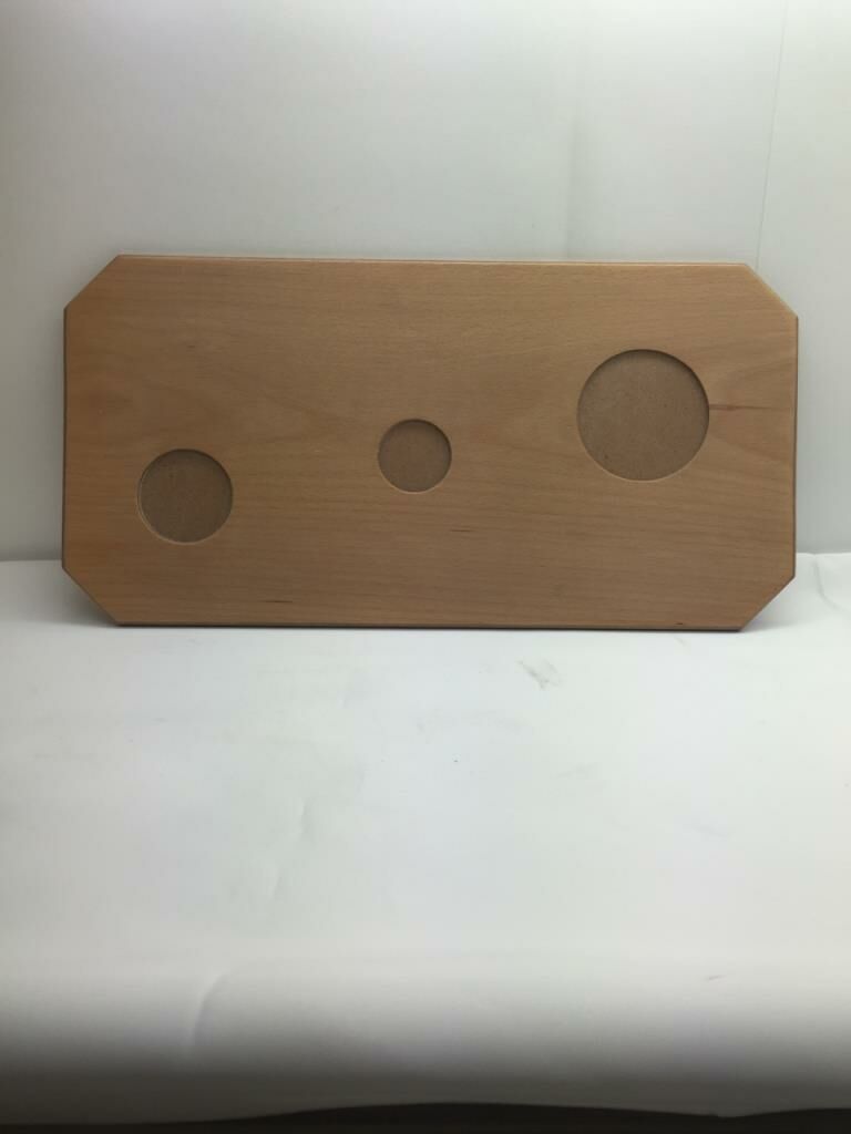 İkram Dünyası  Ahşap Kahve Tepsisi