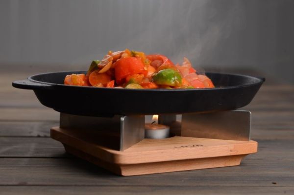 Lava Tek Isıtıcılı Ahşap Stand