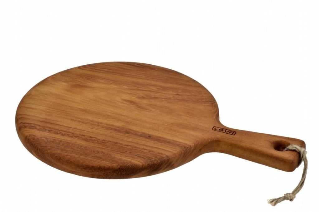 Lava Ahşap Et ve Kesme Tahtası, Iroko Ağacı 30x43 cm