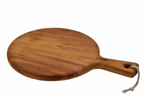 Lava Ahşap Et ve Kesme Tahtası, Iroko Ağacı 30x43 cm