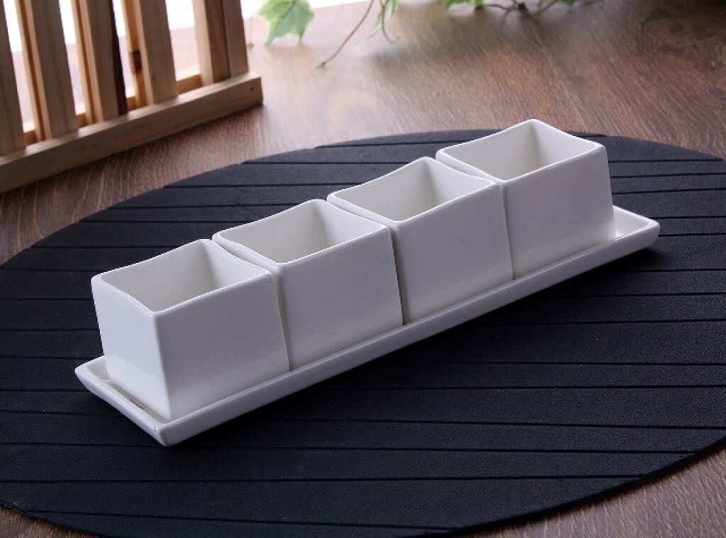 Porselen Sosluk 4 lü