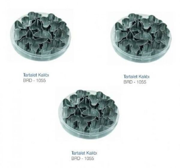 Biradlı Tartalet Kalıbı BRD1055