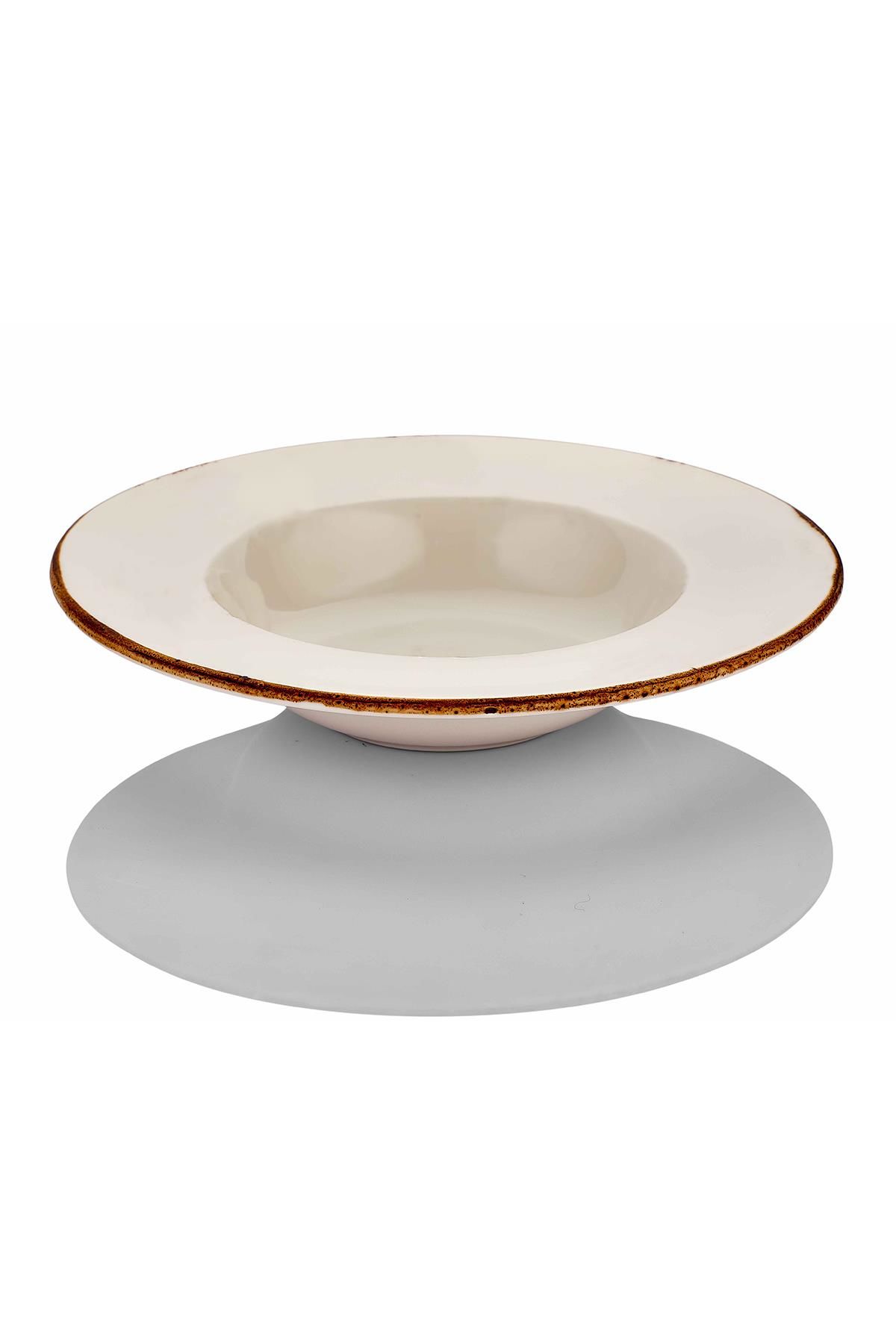 By Bone Gleam Gastro Çukur Tabak 25 cm