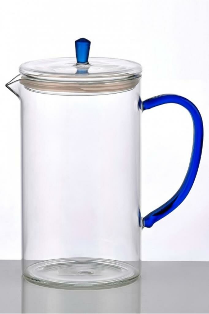 Cam Sürahi 1,8 litre Cam Kapaklı