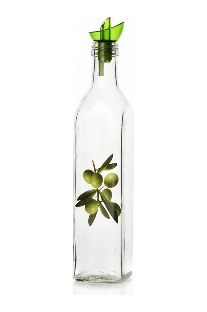 Herevin Yağlık Kare 0,5 lt Zeytin Desenli