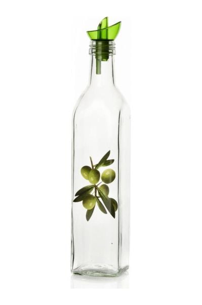 Herevin Yağlık Kare 0,5 lt Zeytin Desenli