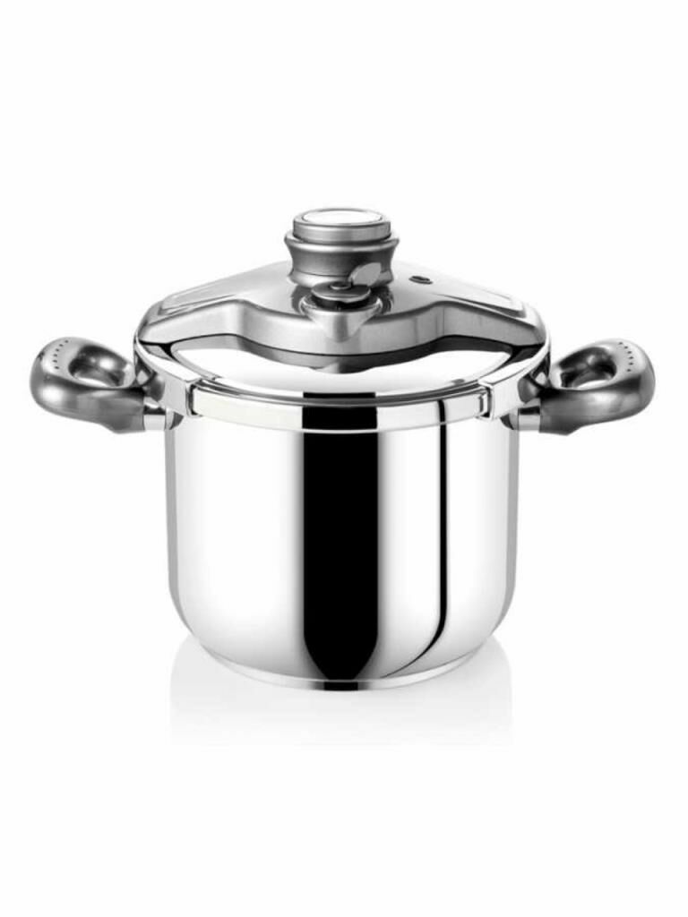 Narin Pisa Düdüklü Tencere 7 Litre Gri