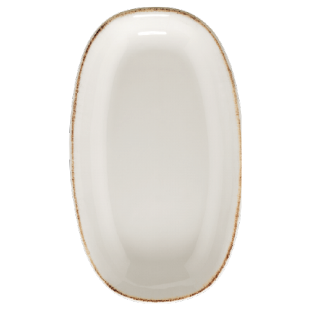 Bonna Retro Gourmet Oval Kayık Tabak 15×8.5 cm